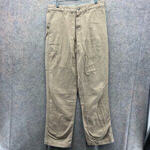 Columbia Pants Mens 32x34 Khaki Beige Sportswear Outdoor Hiking Casual Chino